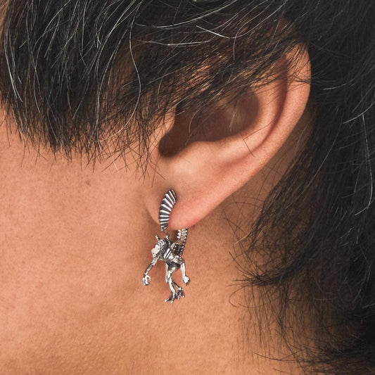 Alien X RockLove ALIEN Xenomorph Hoop Ohrringe
