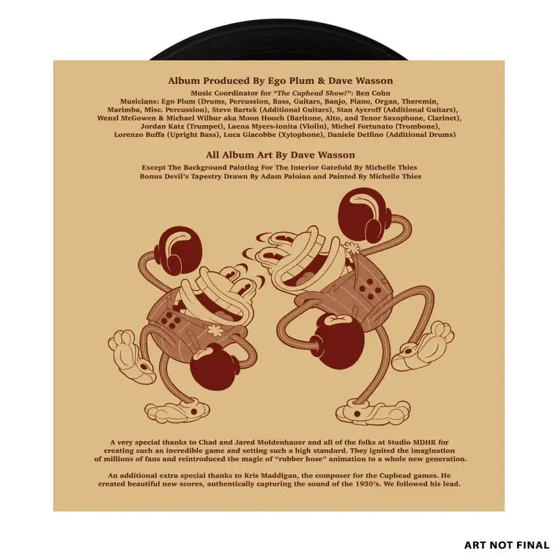 Cuphead - Show Soundtrack - 2LP - Vinyl