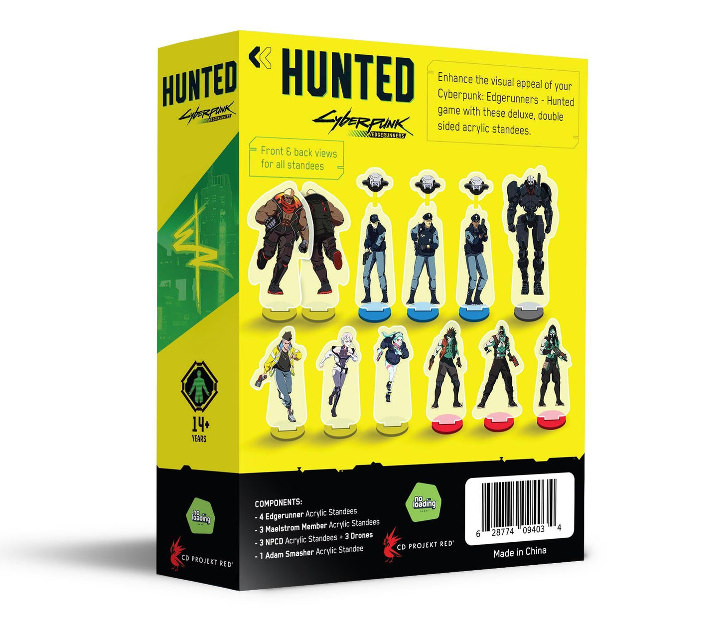 Cyberpunk Edgerunners - Gejagte Deluxe Acrylic - Standees