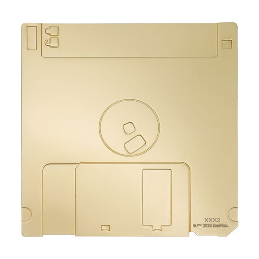 DOOM - Floppy Disk Limitierte Auflage Imitation Gold Plattiert - Replica