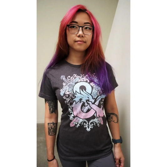 Dungeons and Dragons - Pastell-Logo - T-Shirt