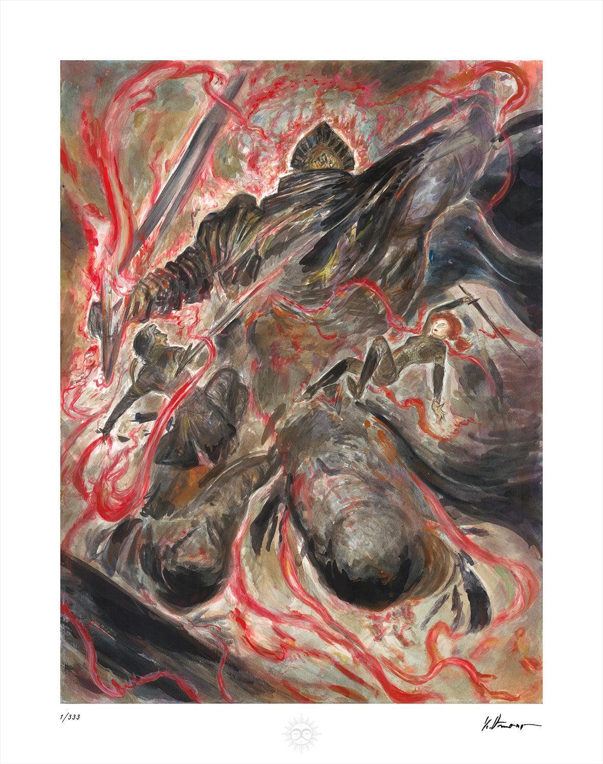 Expedition 33 - The Painted Duel Esquie Edition - Druck - 30x38