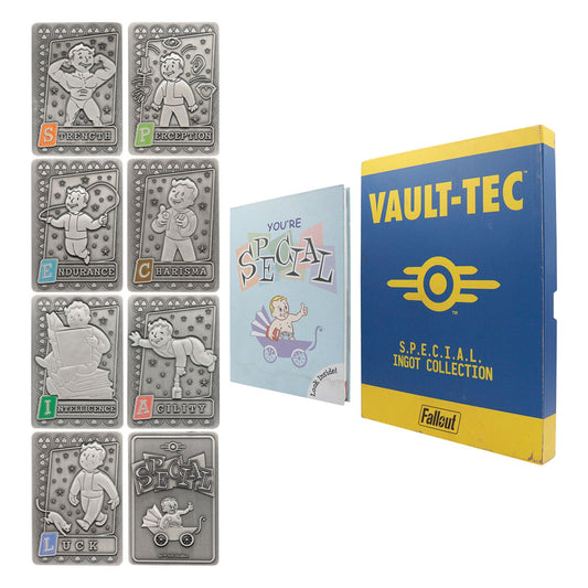 Fallout - S.P.E.C.I.A.L. Perk Card Collectors Album - Ingot Set