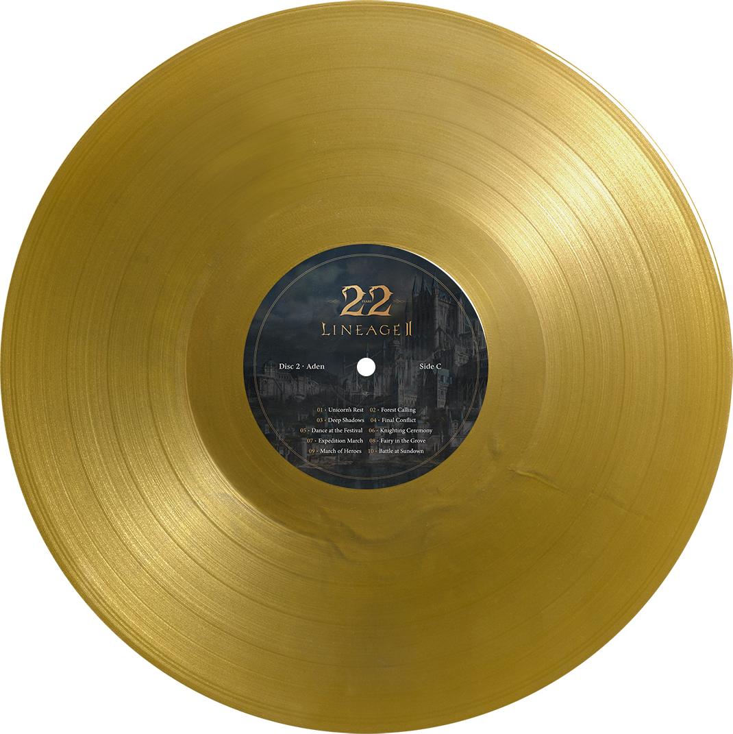 Lineage II – 22 Jahre Original Soundtrack – Gold – 2LP – Vinyl