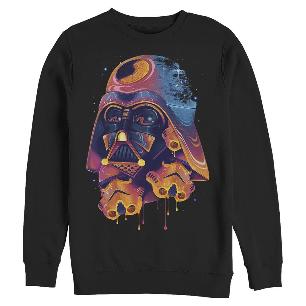 Star Wars – Color Melted Vader – Rundhalspullover Sweatshirt (Deutsche Ausgabe)
