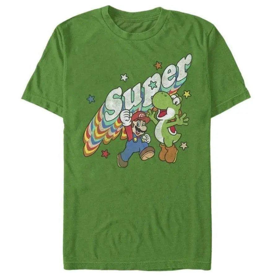 Super Mario Bros. - Mario und Yoshi - T-Shirt