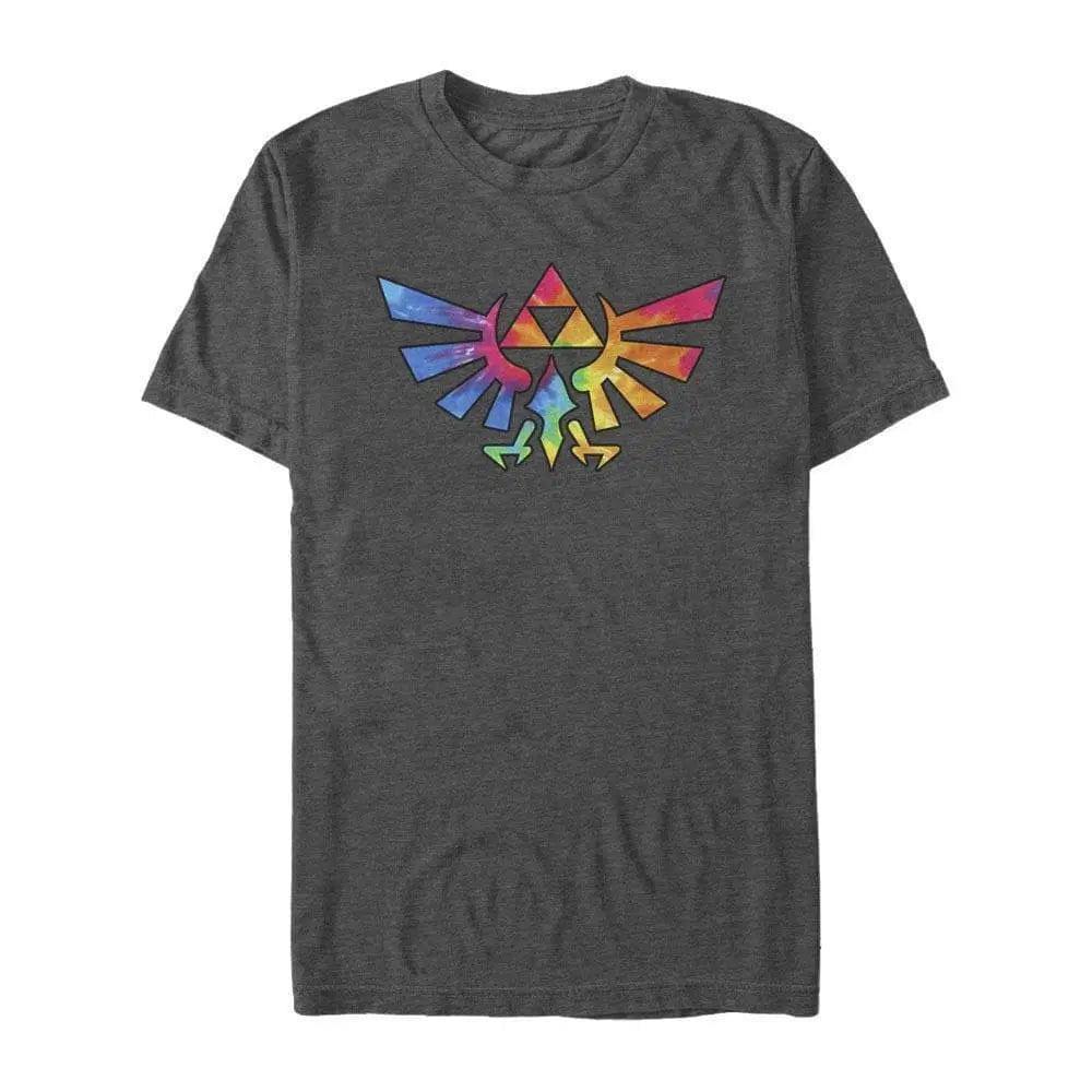 The Legend of Zelda - Tie-Dyed Triforce Crest - T-Shirt auf CD