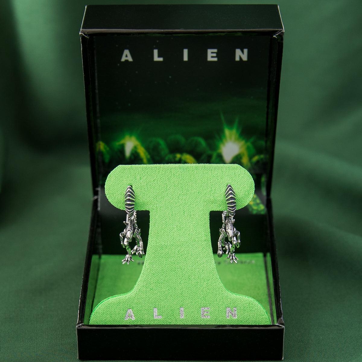 Alien X RockLove ALIEN Xenomorph Hoop Ohrringe