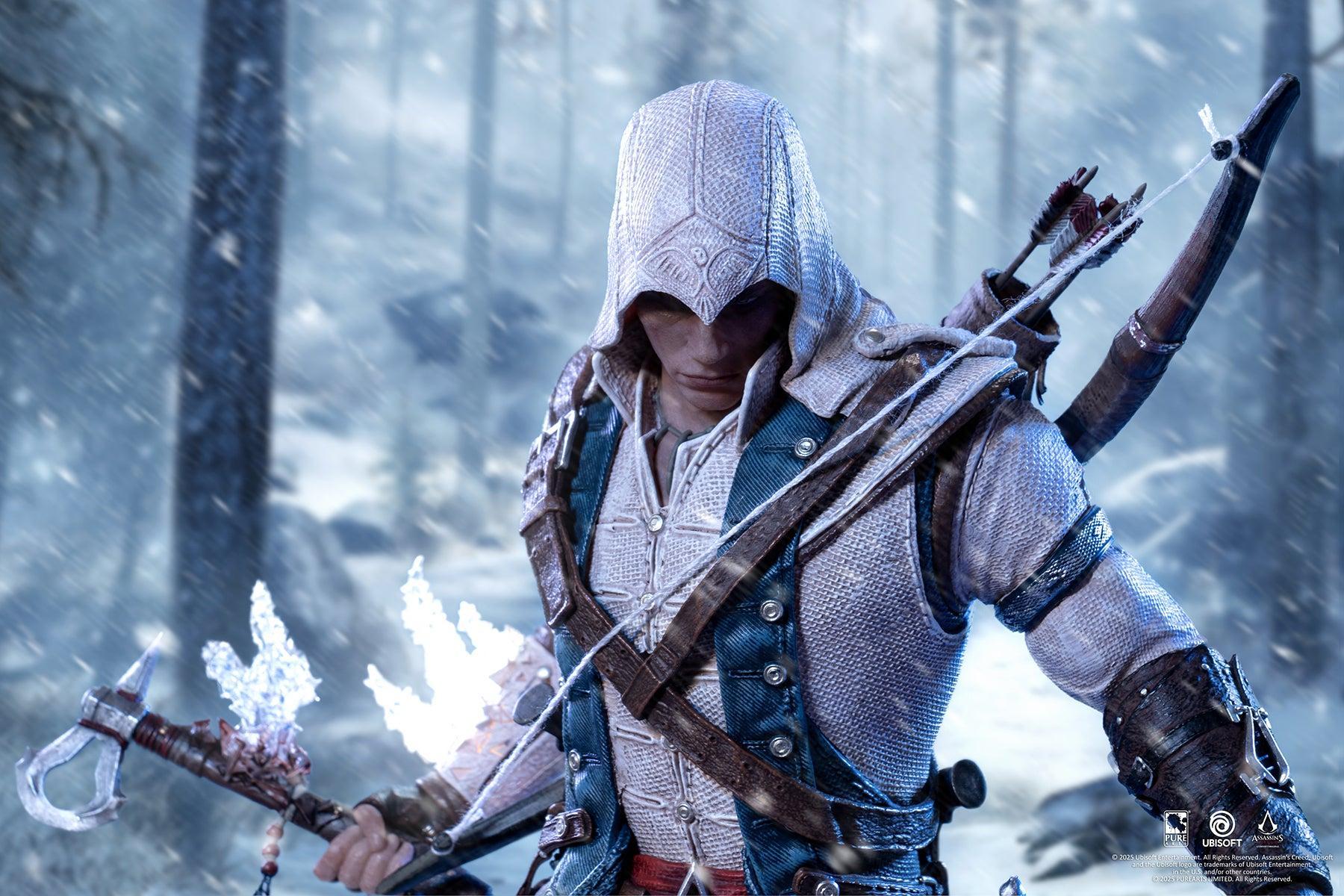 Assassinen-Creed - Animus Connor 1-8 - Statue
