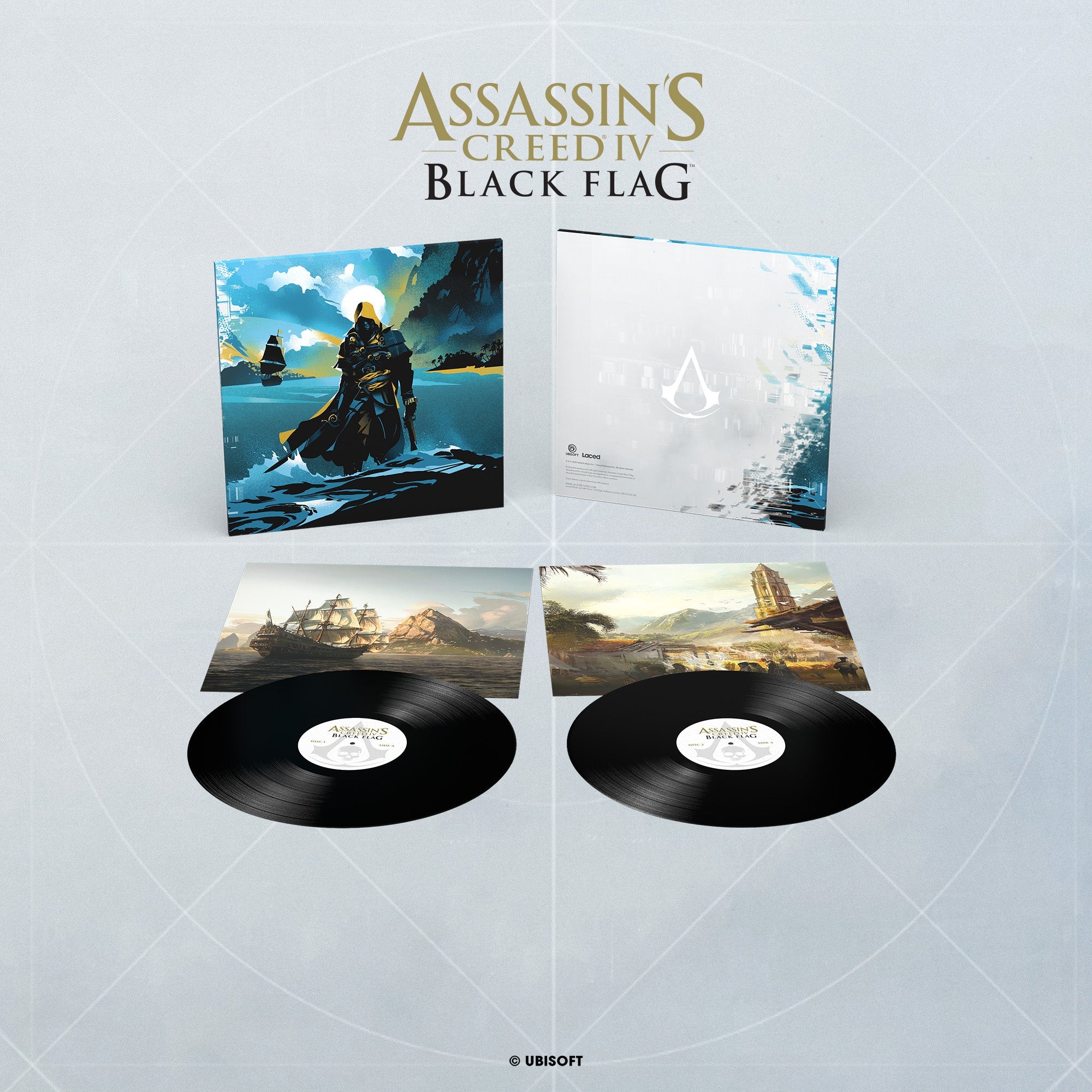 Assassins Creed IV - Schwarz Flag Original Soundtrack - 2LP Vinyl