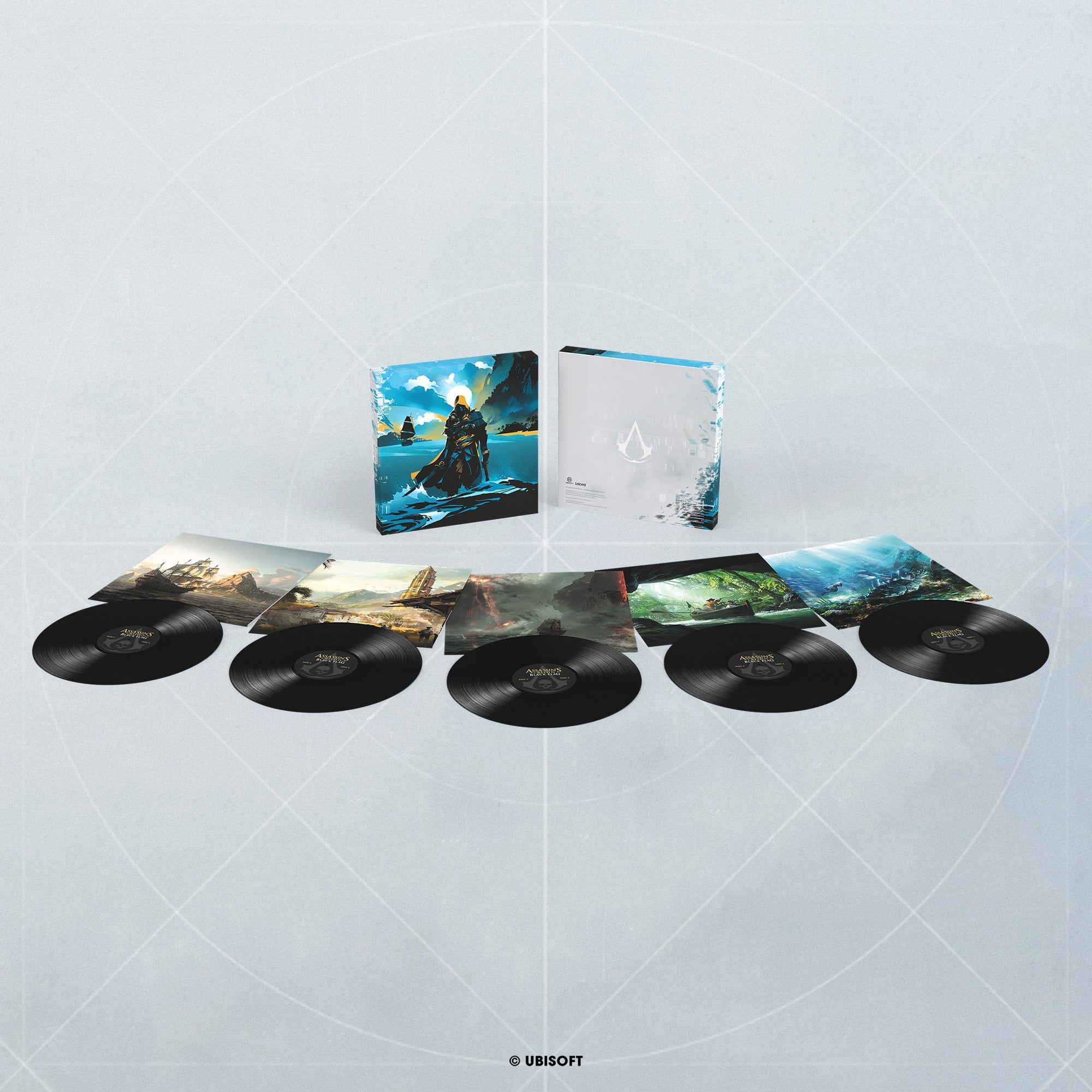Assassins Creed IV - Schwarz Flag Original Soundtrack Box Set - 5LP Vinyl
