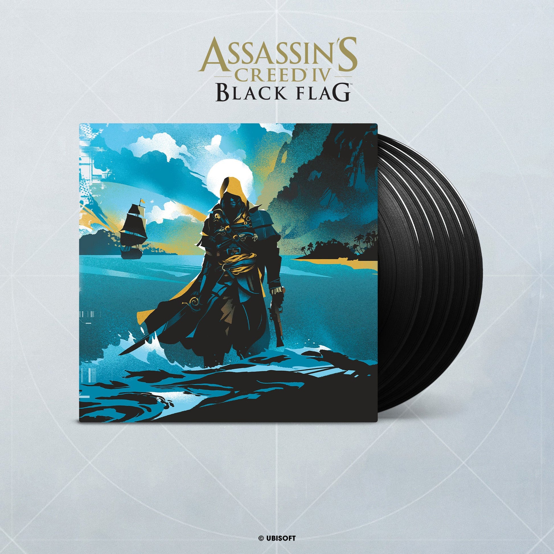 Assassins Creed IV - Schwarz Flag Original Soundtrack Box Set - 5LP Vinyl