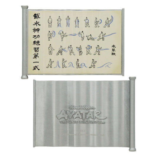 Avatar The Last Airbender - Waterbending Scroll Metal - Nachbildung