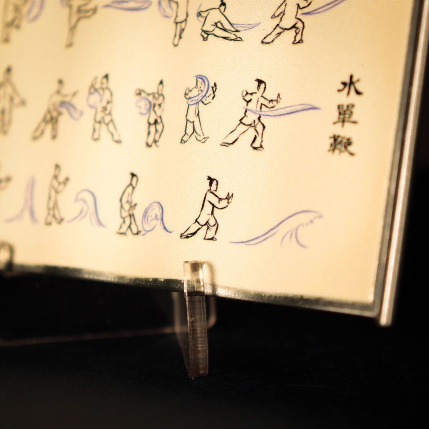 Avatar The Last Airbender - Waterbending Scroll Metal - Nachbildung