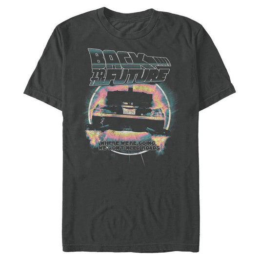 Zurück in die Zukunft - Vintage Rainbow - T-Shirt