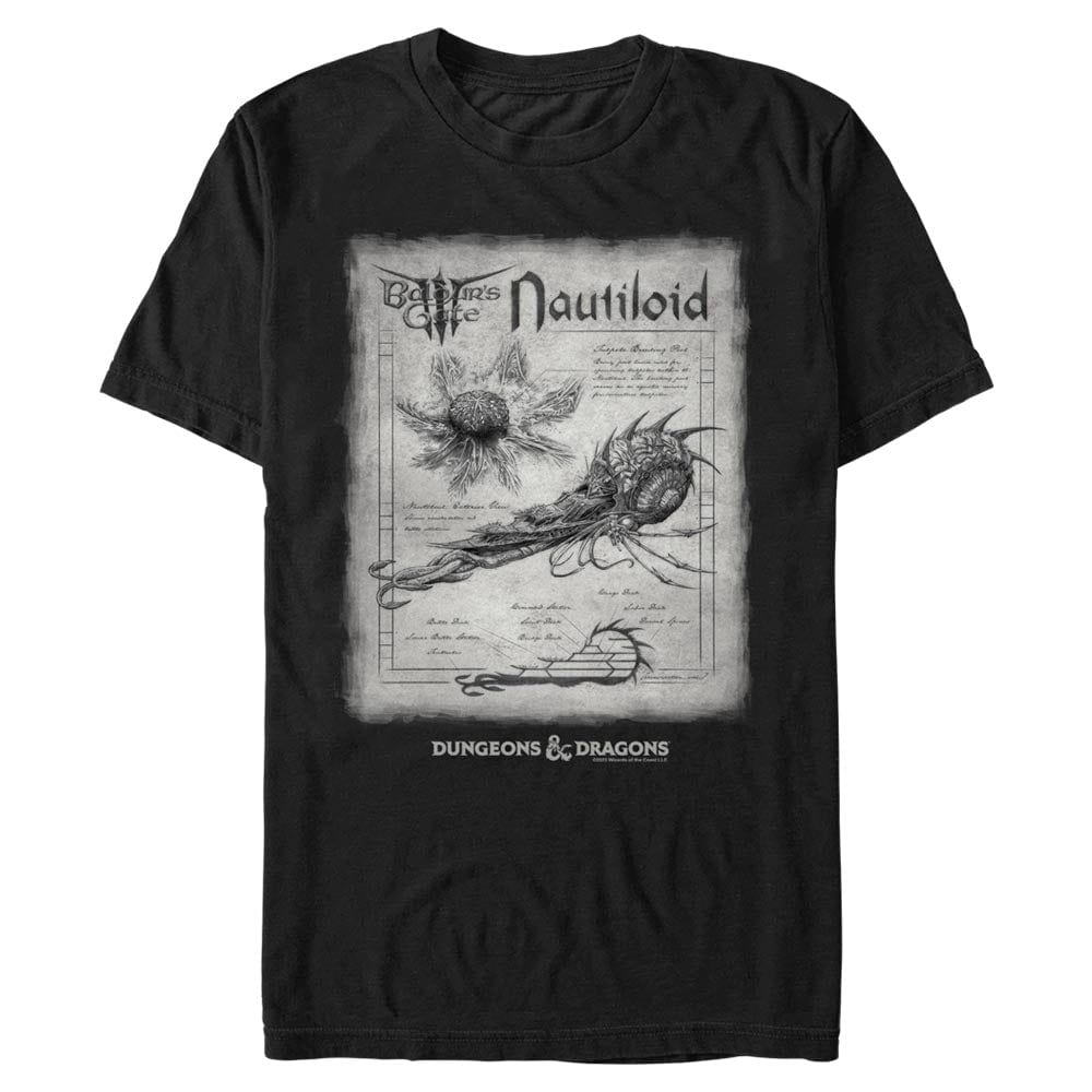 Baldur's Gate 3 - Nautiloid Schematic - T-Shirt