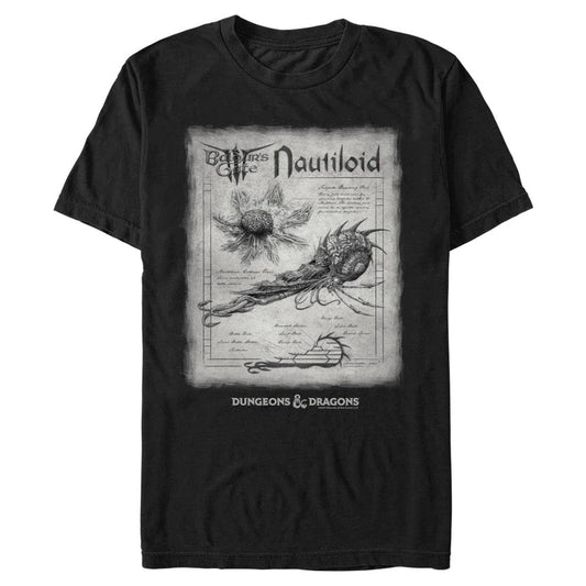 Baldur's Gate 3 - Nautiloid Schematic - T-Shirt