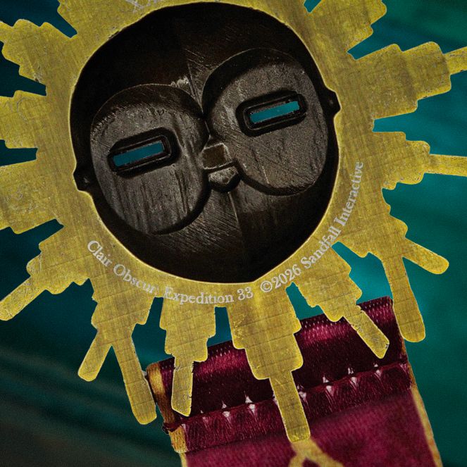 Clair Obscur - Expedition 33 - Esquie Mask Medallion Limited-Edition - Replica