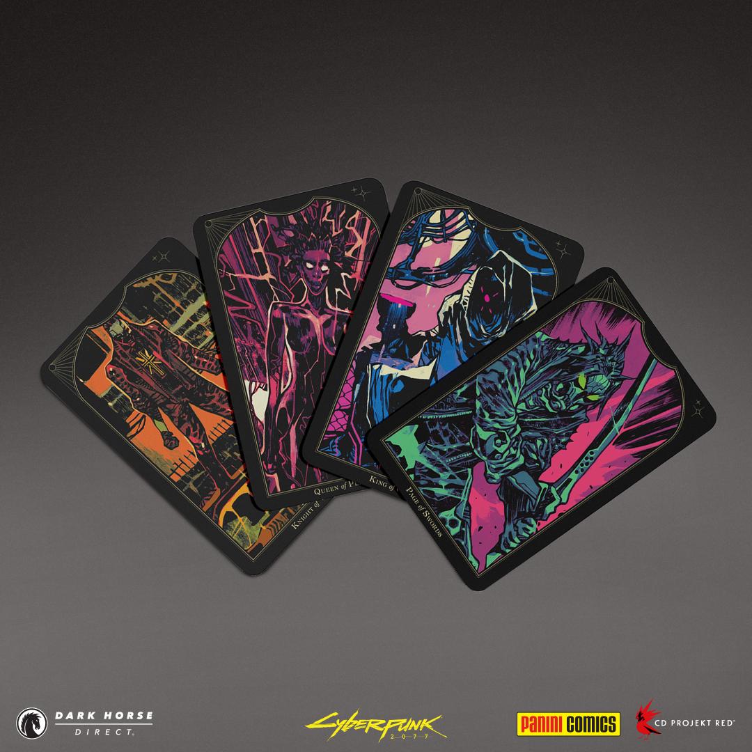 Cyberpunk 2077 - Tarot Deck und Reiseführer - Kartenspiel