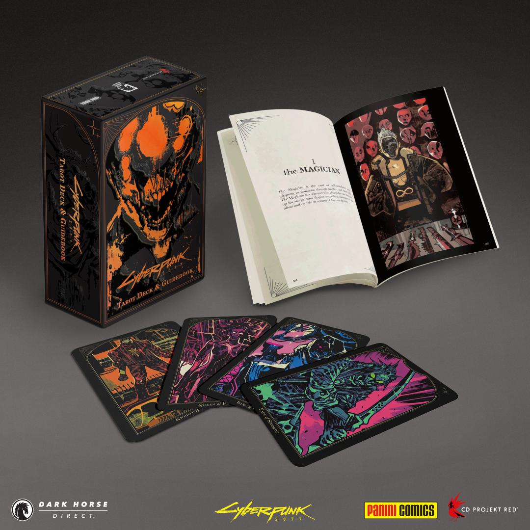 Cyberpunk 2077 - Tarot Deck und Reiseführer - Kartenspiel