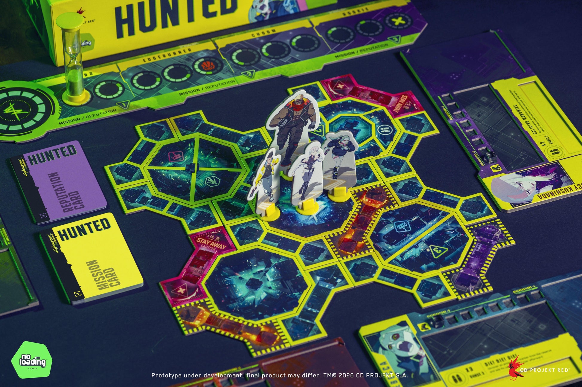 Cyberpunk Edgerunners - Gejagt - Brettspiel