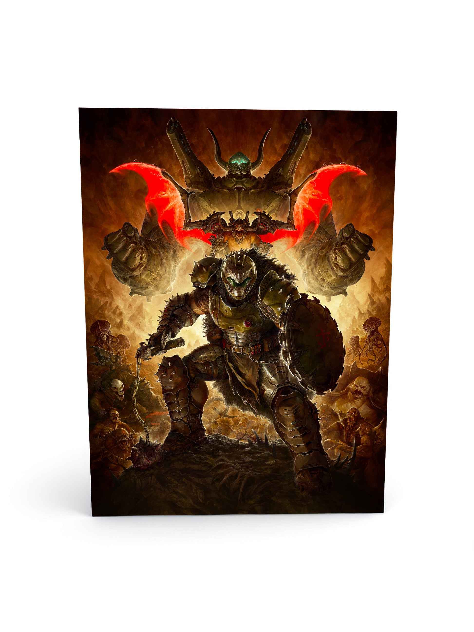 Doom The Dark Ages - Hellwalkers Limitierte Auflage Acrylic - Print - 18x24
