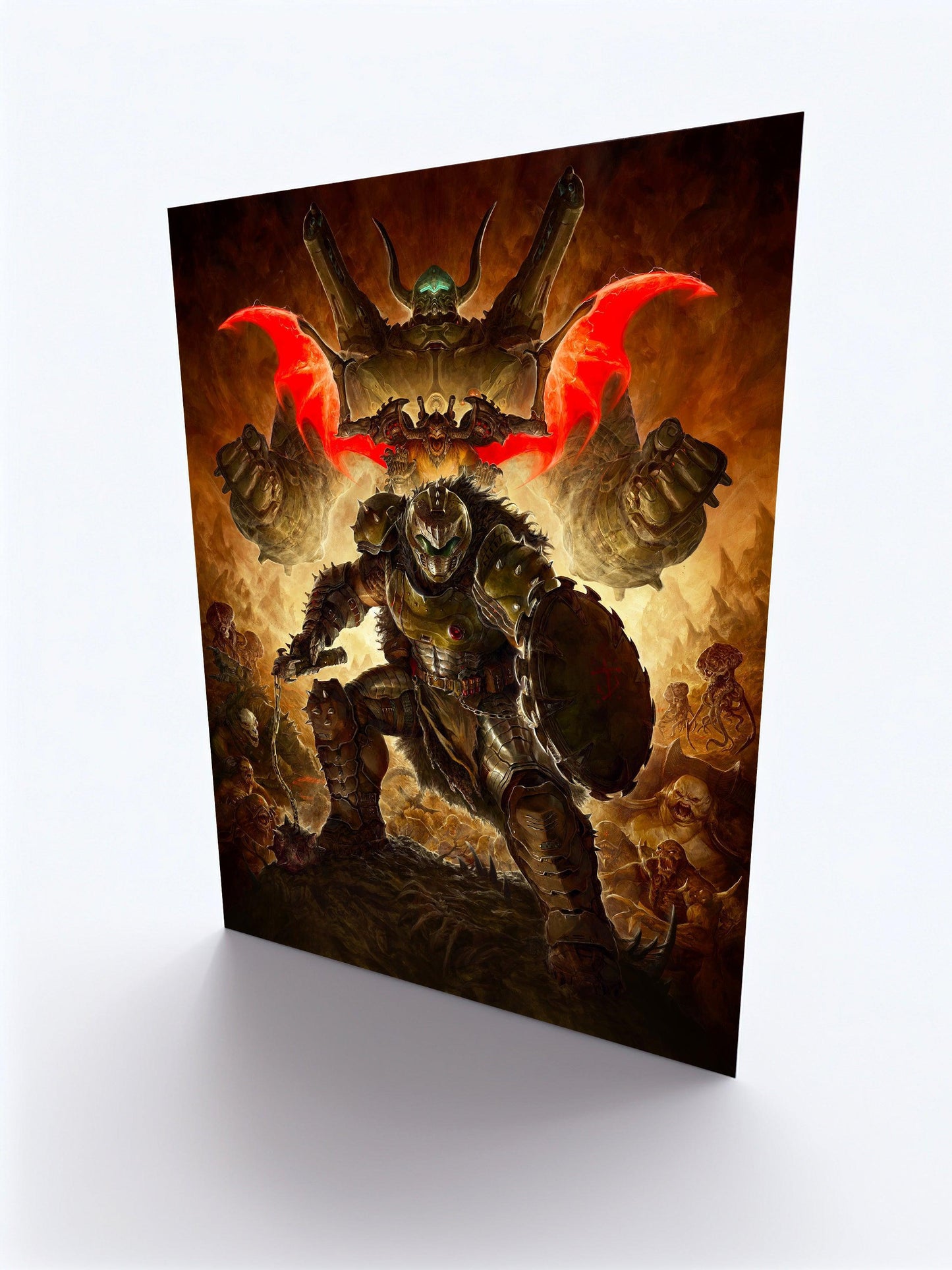 Doom The Dark Ages - Hellwalkers Limitierte Auflage Acrylic - Print - 18x24