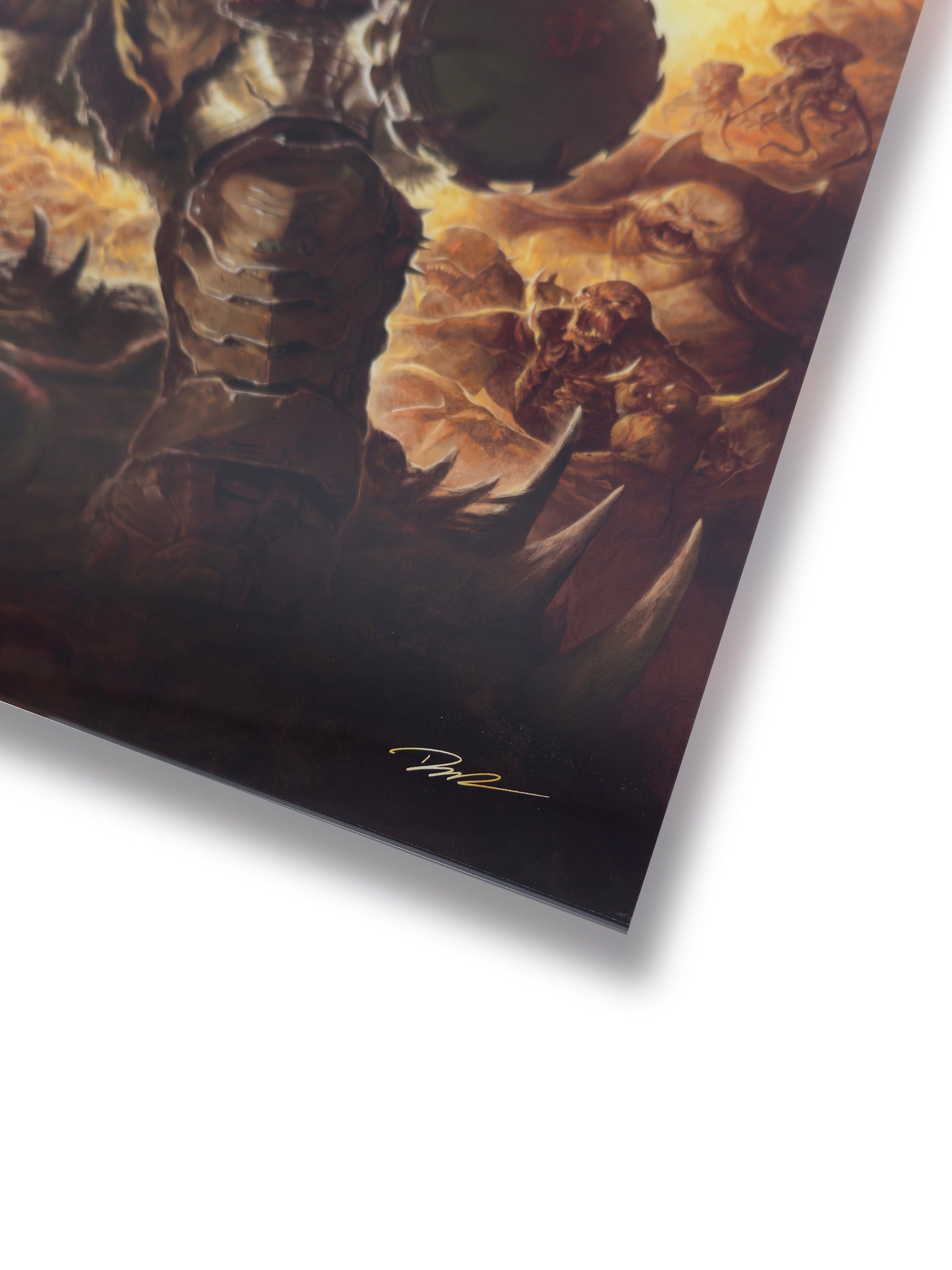 Doom The Dark Ages - Hellwalkers Limitierte Auflage Acrylic - Print - 18x24