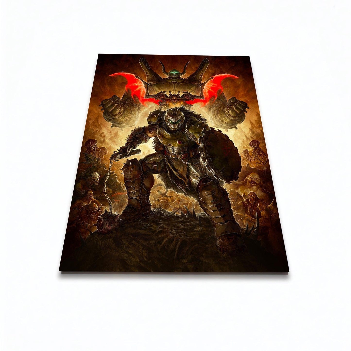 Doom The Dark Ages - Hellwalkers Limitierte Auflage Acrylic - Print - 18x24