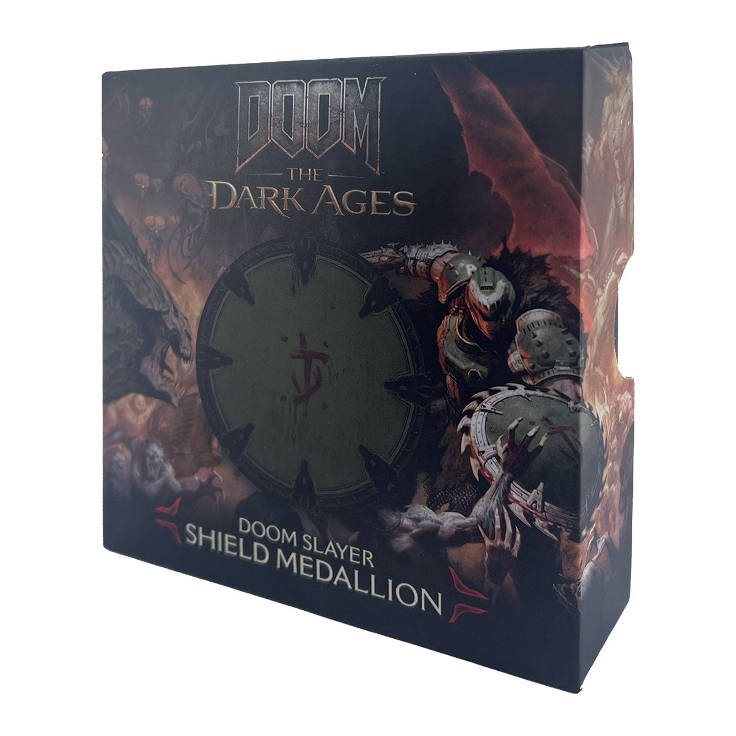 DOOM The Dark Ages - Shield Saw - Medallion und Kunstkarte