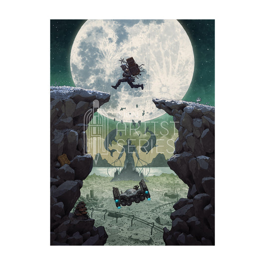 Death Stranding 2 On the Beach - Integrieren Sie Limitierte Auflage Acrylic - Print - 18x24
