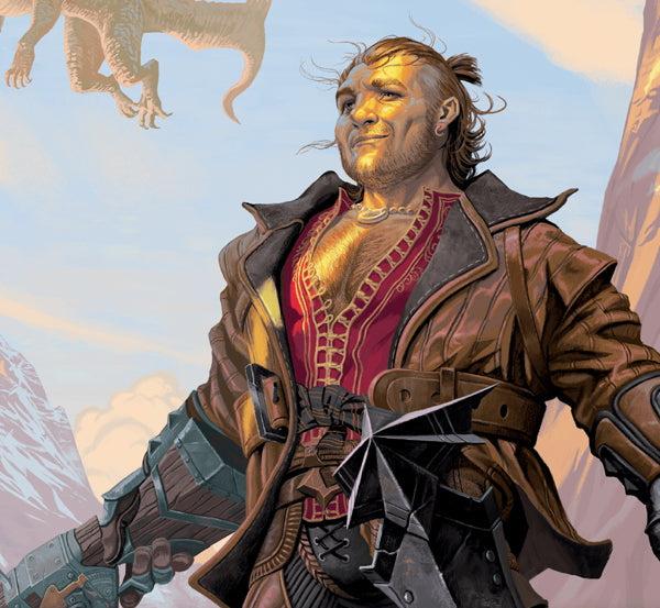 Dragon Age - Varric Fine Art - Druck