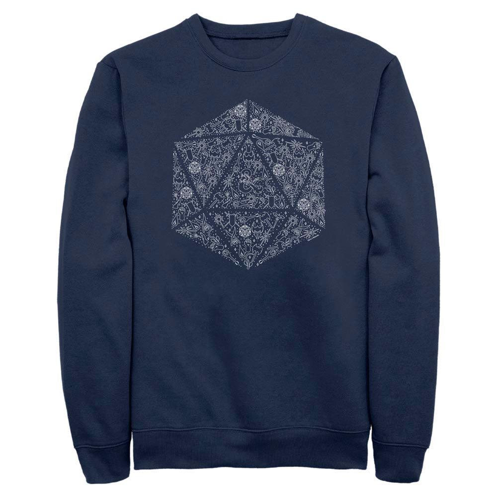 Dungeons and Dragons - Celestial D20 - Rundhalspullover Sweatshirt (Deutsche Ausgabe)