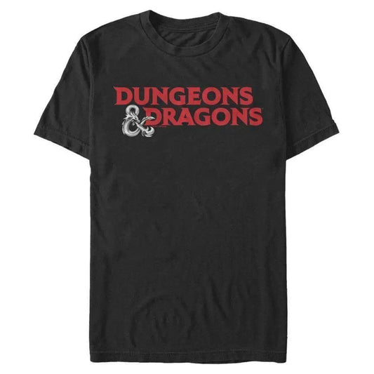 Dungeons and Dragons - D&D Logo Rot - T-Shirt