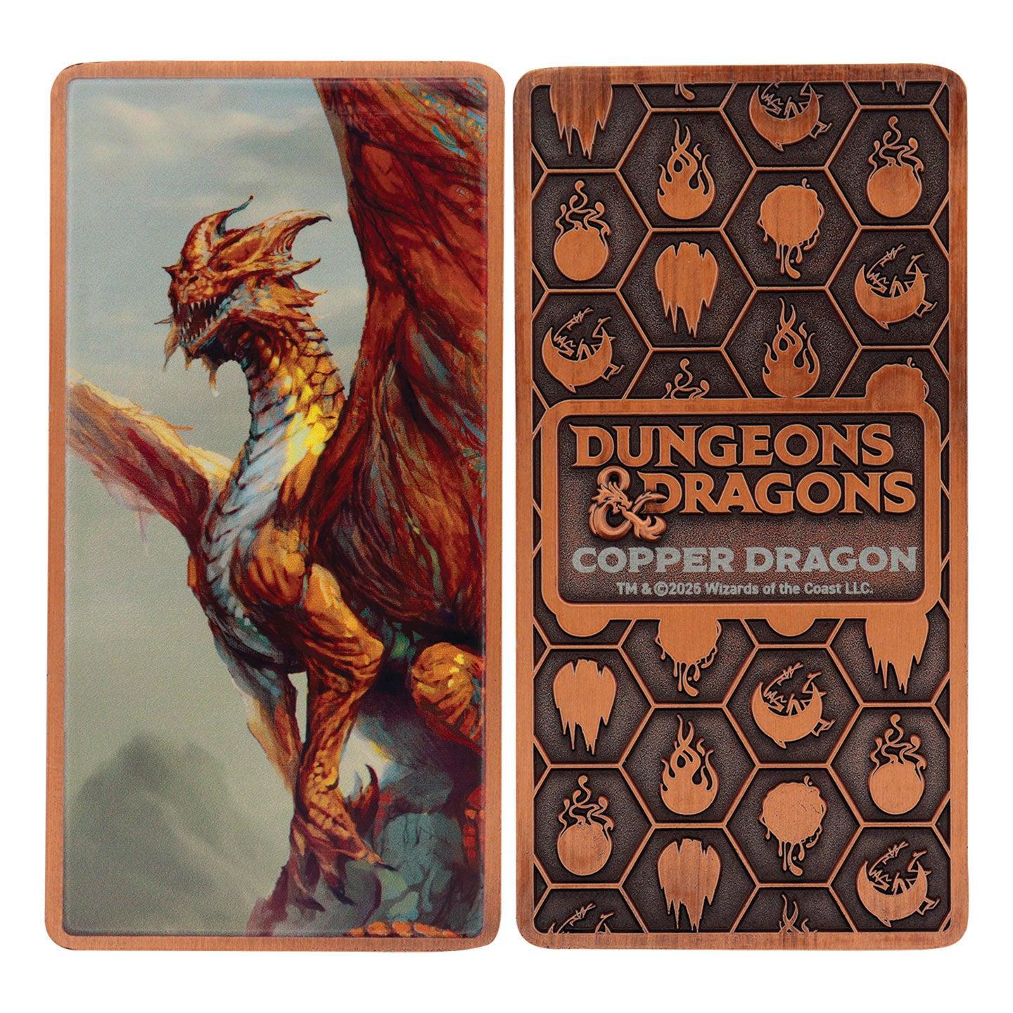 Dungeons and Dragons - Metallic Dragons 5 Stück - Barrenset