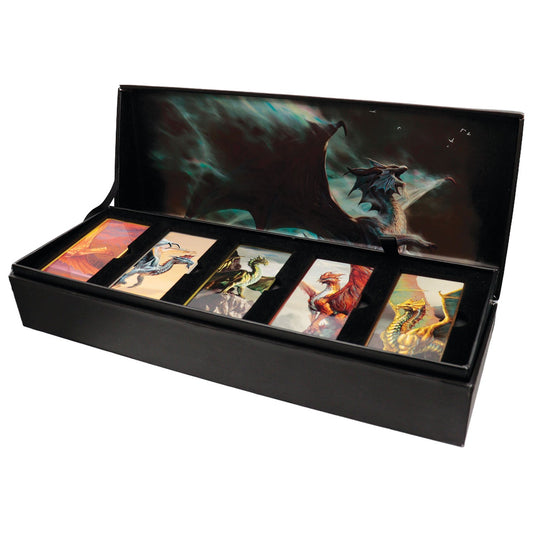 Dungeons and Dragons - Metallic Dragons 5 Stück - Barrenset