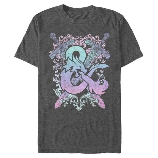 Dungeons and Dragons - Pastell-Logo - T-Shirt