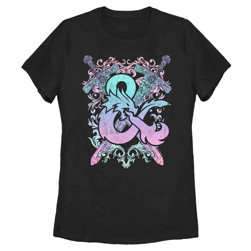 Dungeons and Dragons - Pastell-Logo - T-Shirt