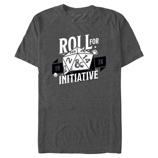 Dungeons and Dragons - Roll For Initiative - T-Shirt
