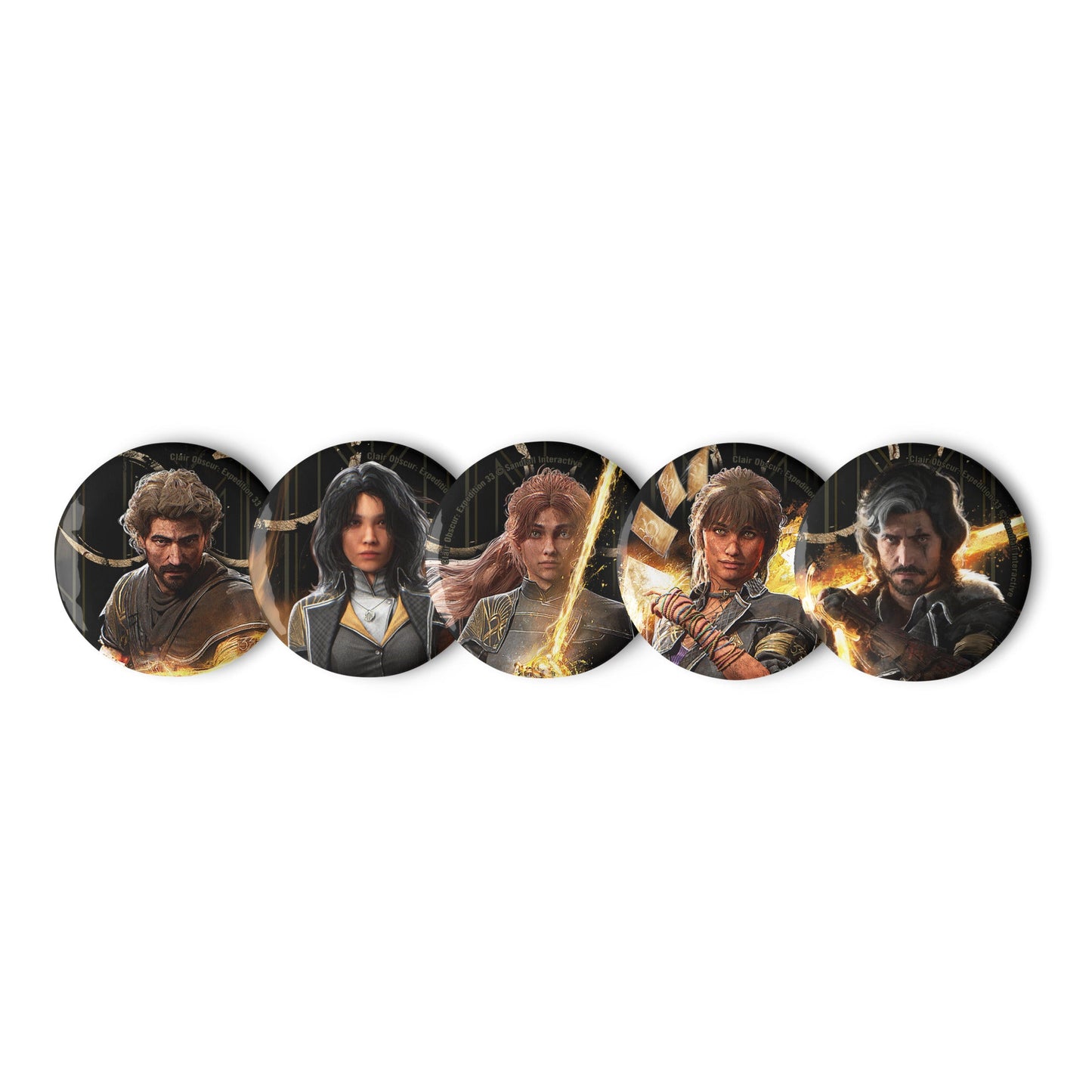 Expedition 33 - Charakter 5er-Set - Pins
