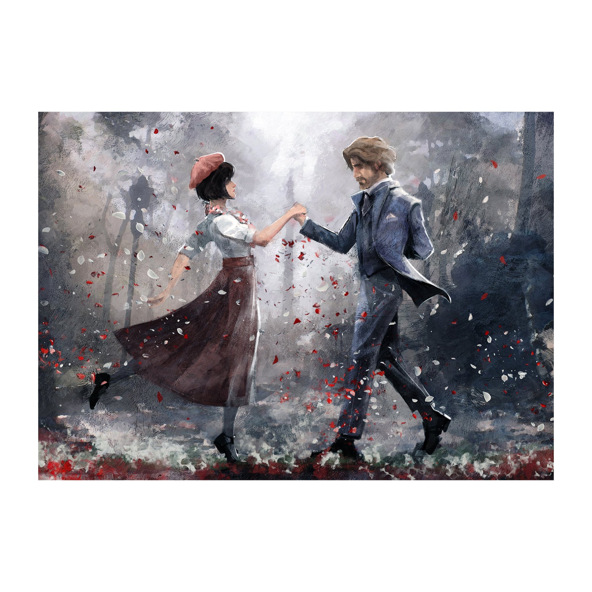 Expedition 33 - Gustave und Sophie Dancing - Print - 12x16