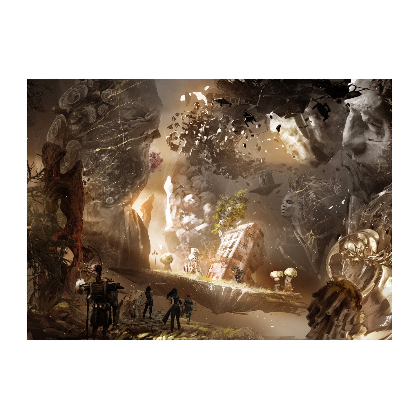Expedition 33 - Monolith Interior - Print - 12x16