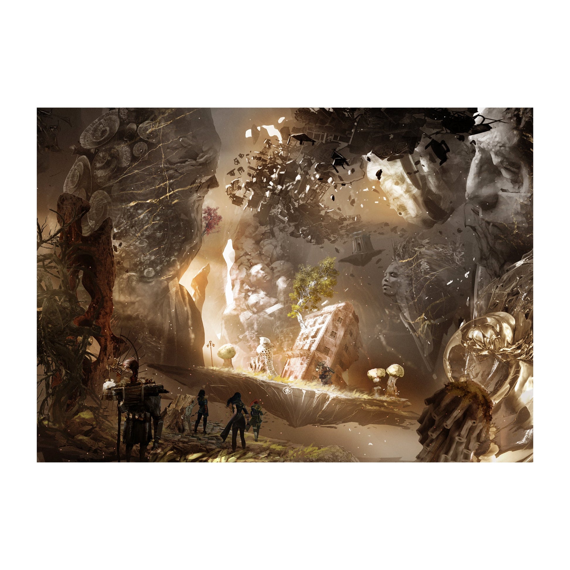 Expedition 33 - Monolith Interior - Print - 12x16
