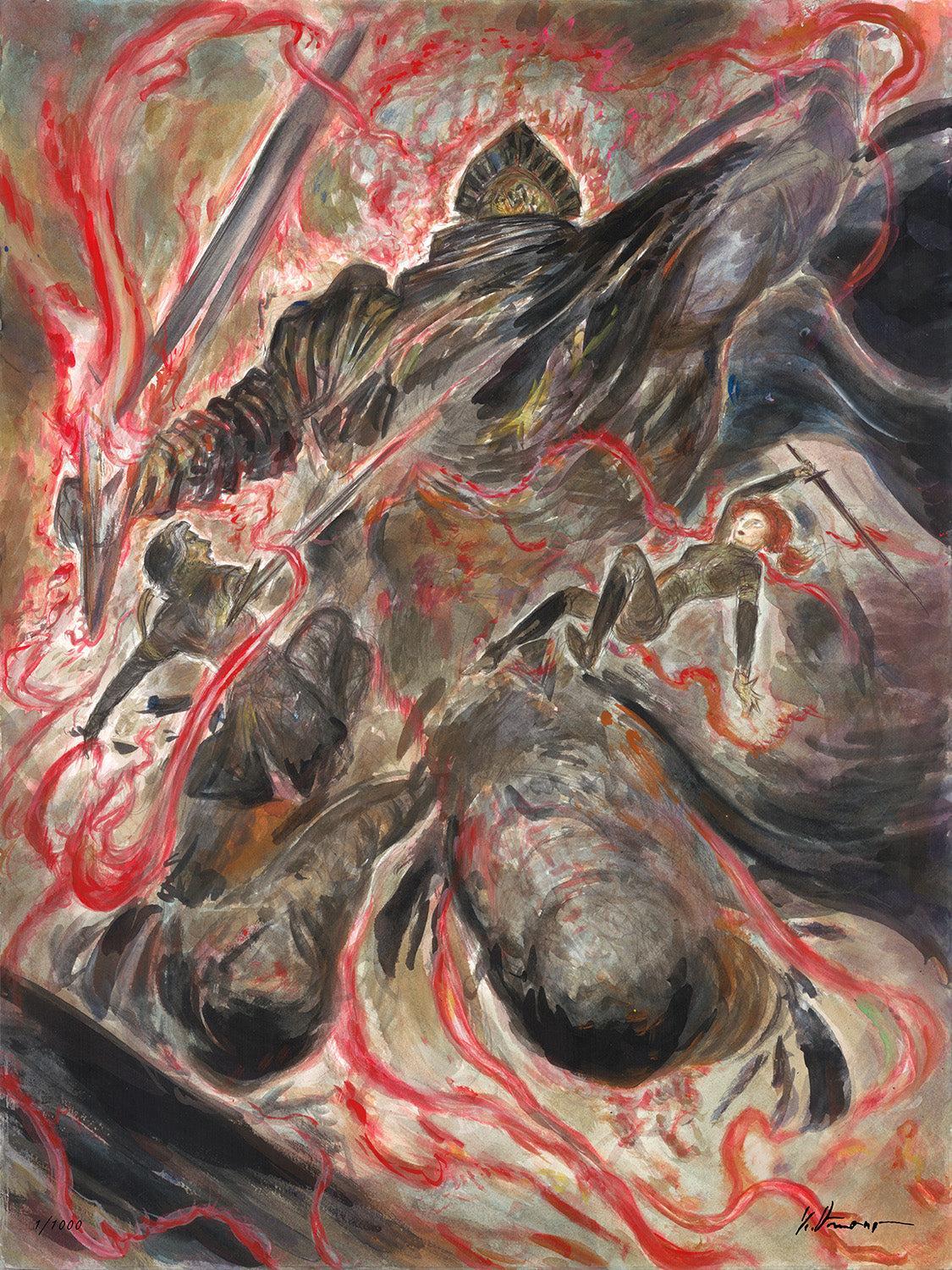 Expedition 33 - The Painted Duel Lumiere Edition - Druck - 24x32