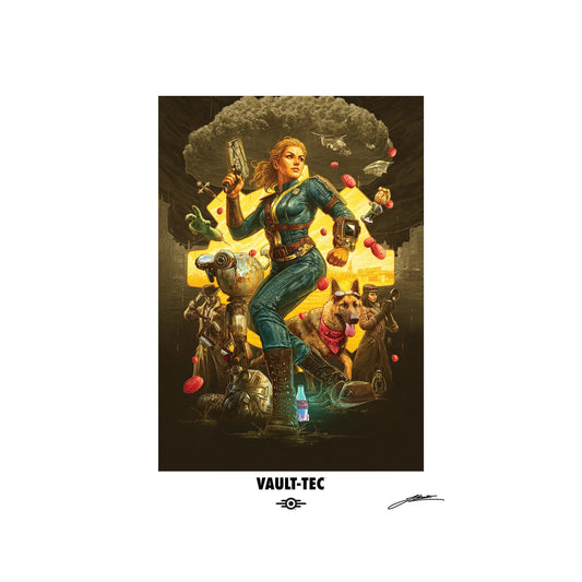 Fallout 4 - Für The Commonwealth Limited Vault-Tec Edition - Print - 22x30.5