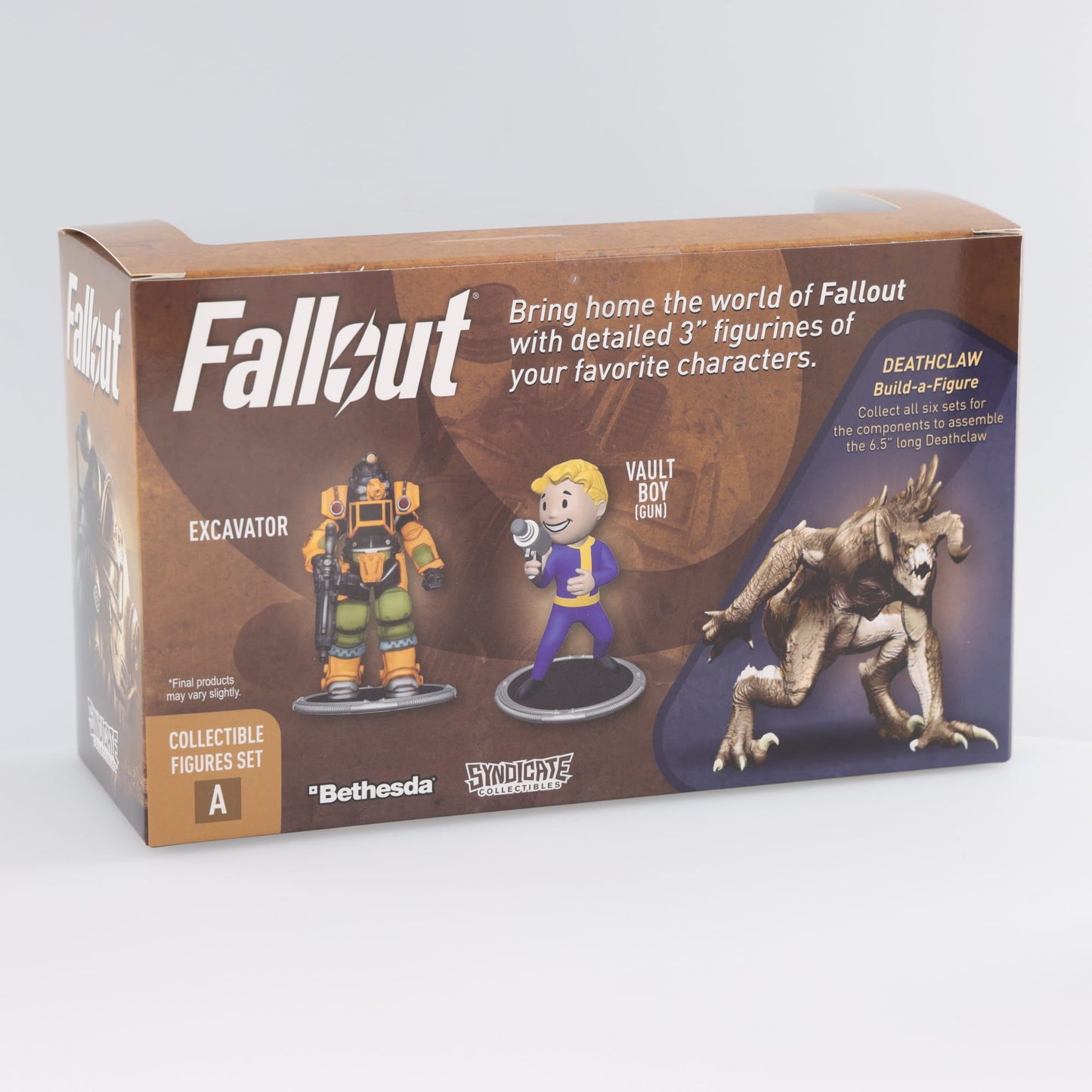 Fallout - Ausbagger und Gun Vault Boy - Mini-Figuren