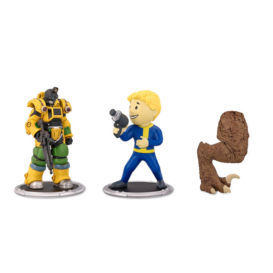 Fallout - Ausbagger und Gun Vault Boy - Mini-Figuren