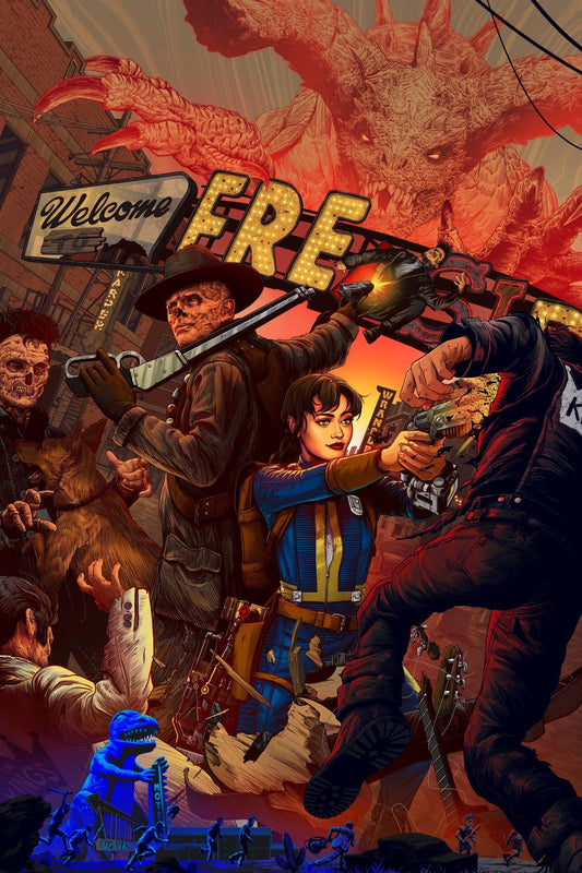 Fallout - Freeside Limited-Edition - Print - 16x24