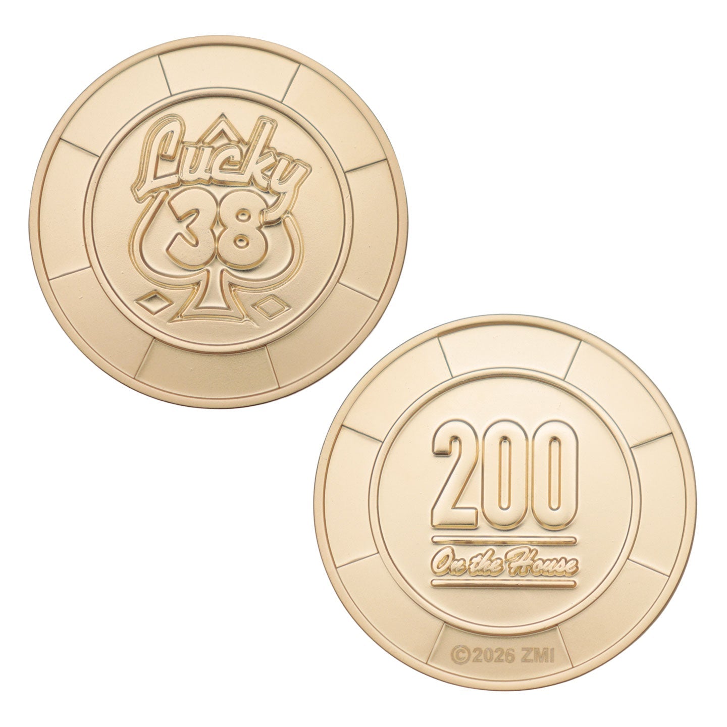 Fallout New Vegas - Lucky 38 Imitation Gold - Casino Set