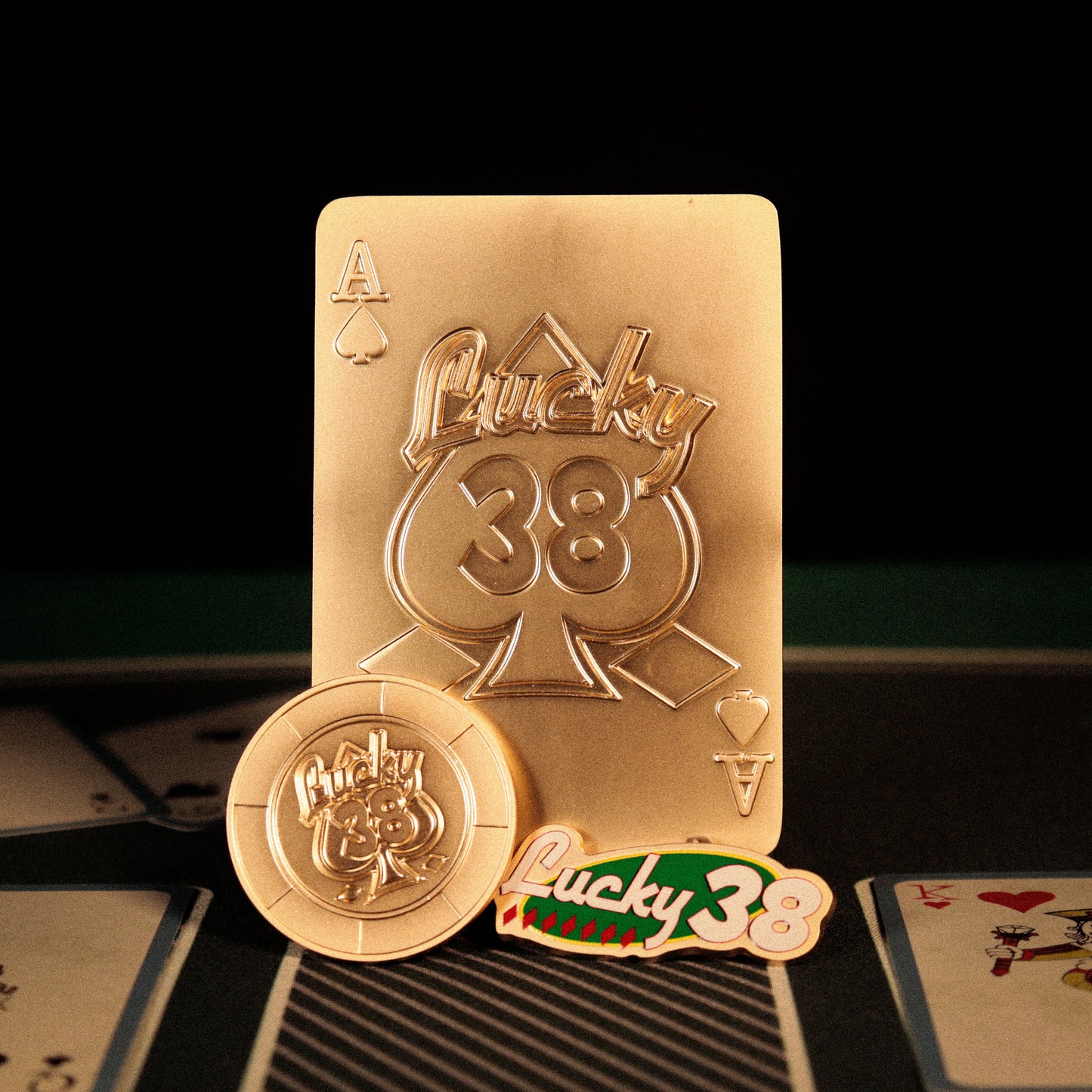 Fallout New Vegas - Lucky 38 Imitation Gold - Casino Set